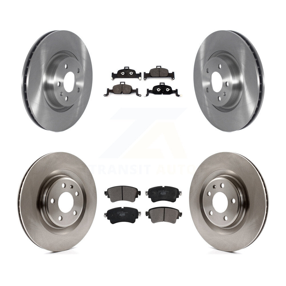 Kit de rotors de frein avant et arrière et plaquettes en céramique, pour Audi Q5 A5 Sportback A4 allroad A