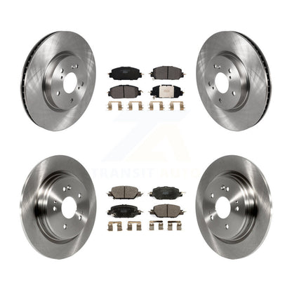 Kit de rotors de frein à disque avant et arrière et plaquettes en céramique pour Honda CR-V K8T-103141