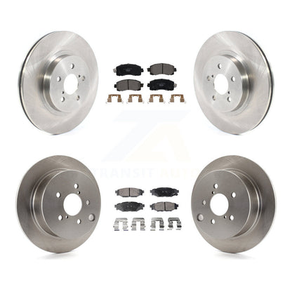 Kit de rotors de frein à disque avant et arrière et plaquettes en céramique pour Subaru Crosstrek Impreza