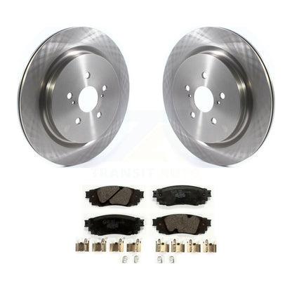 Rotors de frein à disque arrière et Kit de plaquettes en céramique pour Lexus RX350 RX450h RX350L RX450h