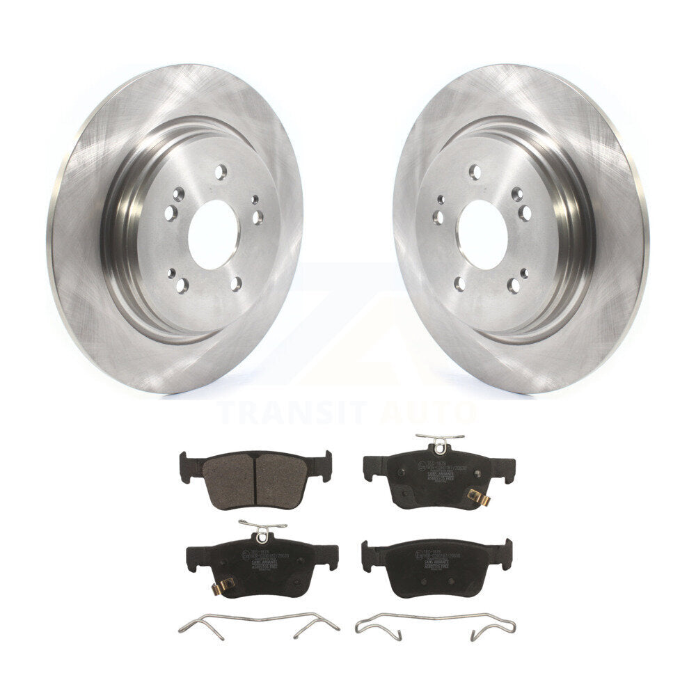 Kit de disques de frein à disque arrière et de plaquettes en céramique pour Acura RDX 2019-2021 K8T-103170