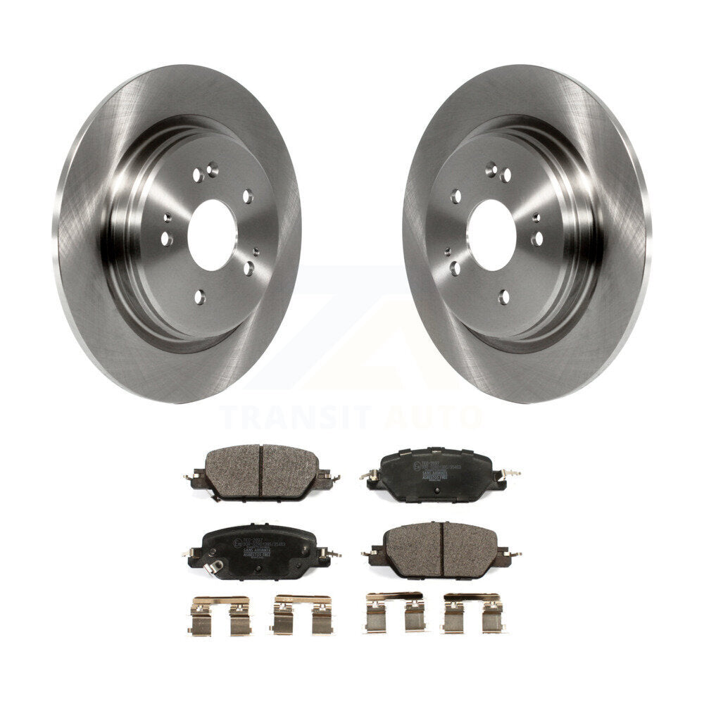 Kit de disques de frein à disque arrière et plaquettes en céramique pour Honda CR-V 2017-2024 K8T-103173
