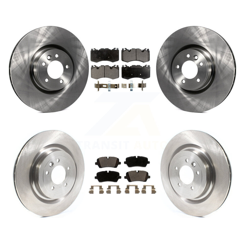 Kit de rotors de frein à disque avant et arrière et plaquettes en céramique pour Land Rover Range Sport