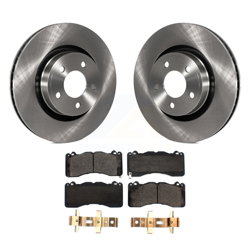 Kit de disques de frein avant et de plaquettes en céramique pour Ford Mustang V6 2015 avec frein Brembo