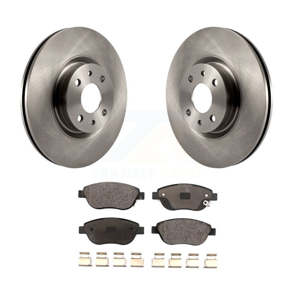Kit de plaquettes en céramique pour Rotor de frein à disque avant, pour Fiat 500 turbocompressé avec moteur à gaz