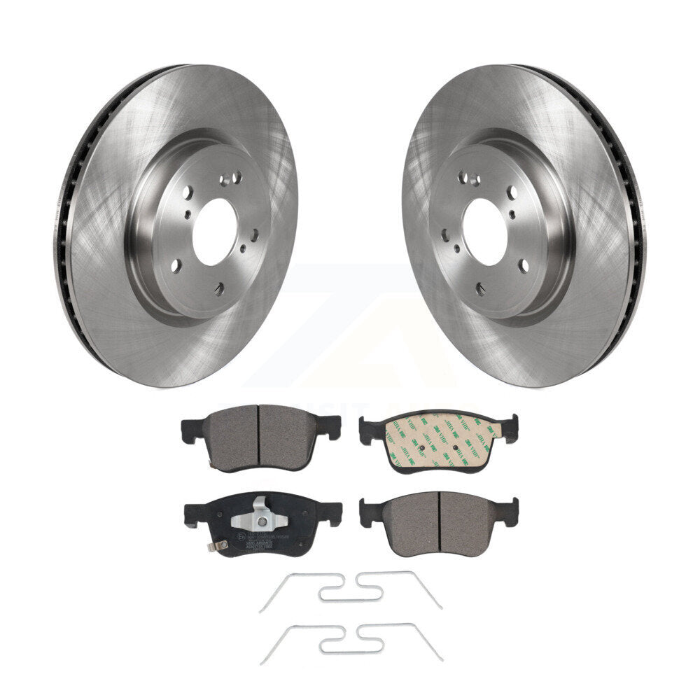 Rotors de frein à disque avant et Kit de plaquettes en céramique pour Honda Civic Accord Acura Integr
