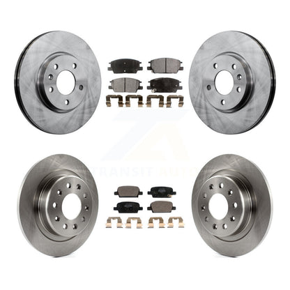 Kit de rotors de frein à disque avant et arrière et plaquettes en céramique pour Chevrolet Malibu