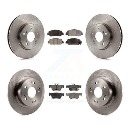 Kit de rotors de frein à disque avant et arrière et plaquettes en céramique pour Honda Accord K8T-103231