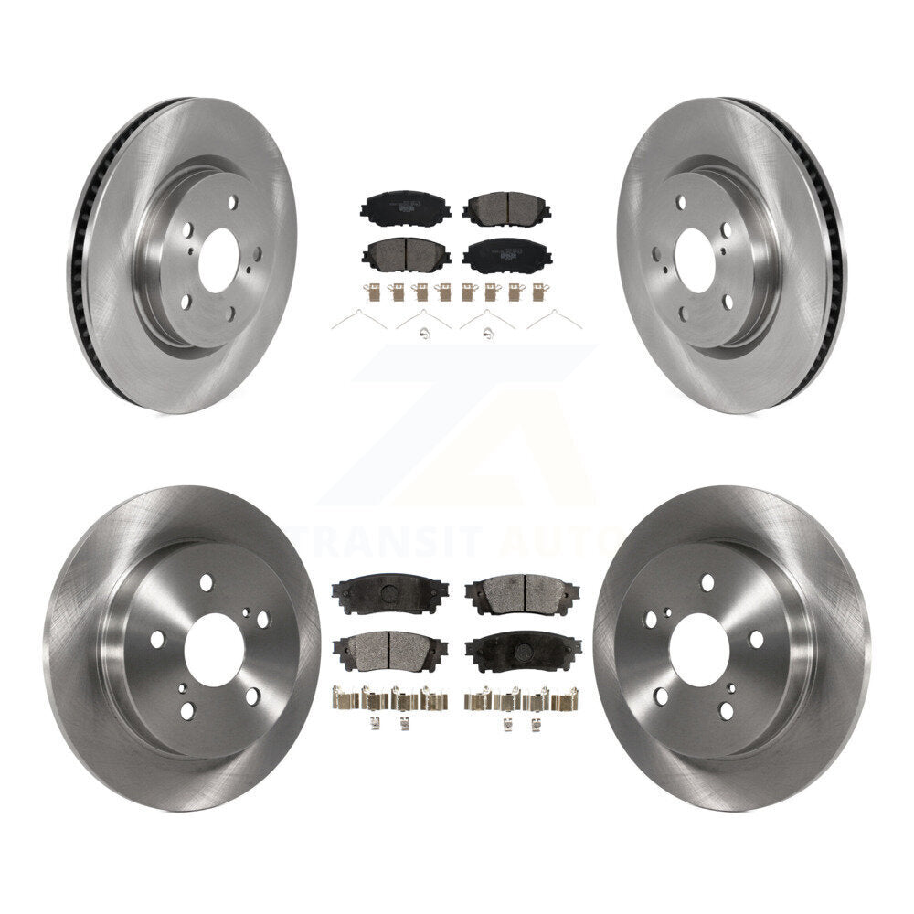 Kit de plaquettes en céramique pour Rotor de frein avant et arrière, pour Toyota RAV4 Camry Corolla Cross Lexu