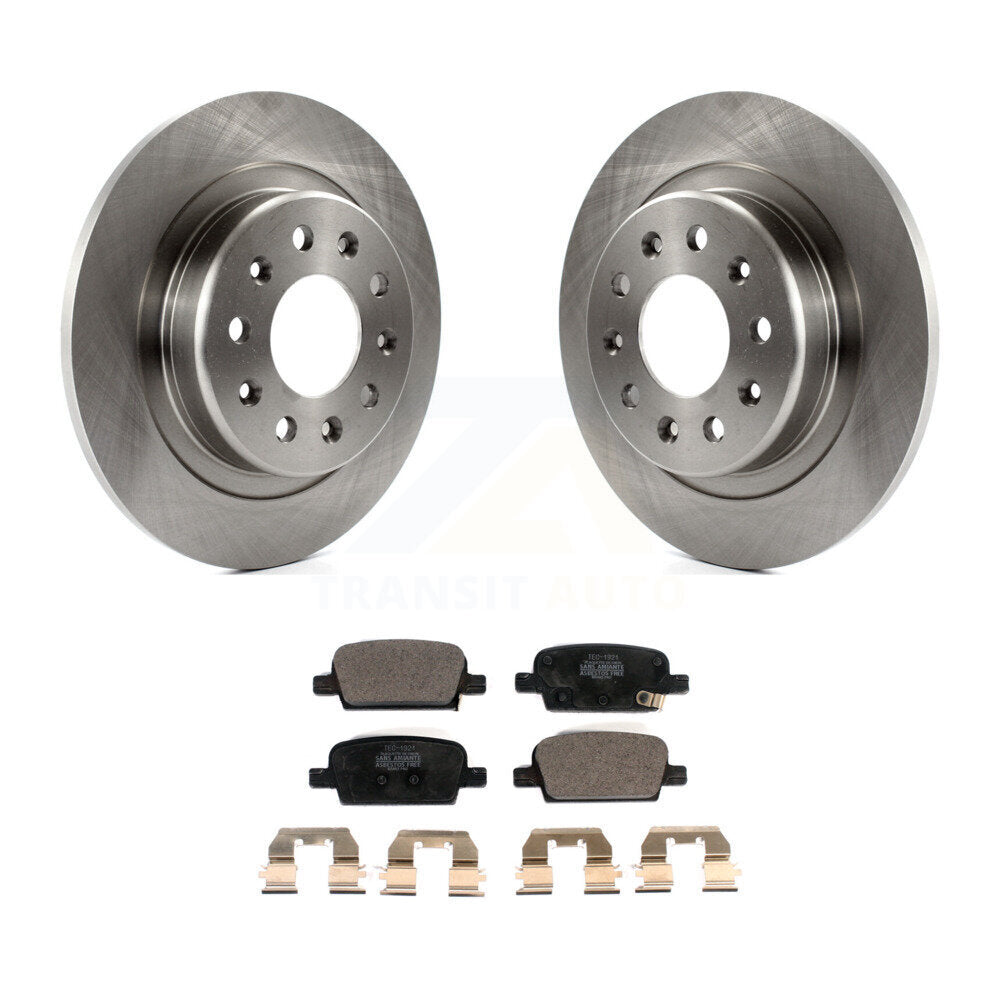 Kit de plaquettes en céramique pour disques de frein arrière, pour Chevrolet Malibu avec stationnement manuel