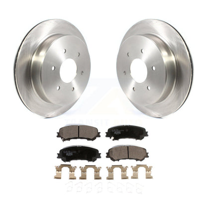 Kit de disques de frein à disque arrière et plaquettes en céramique pour Nissan TITAN 2017 – 2023