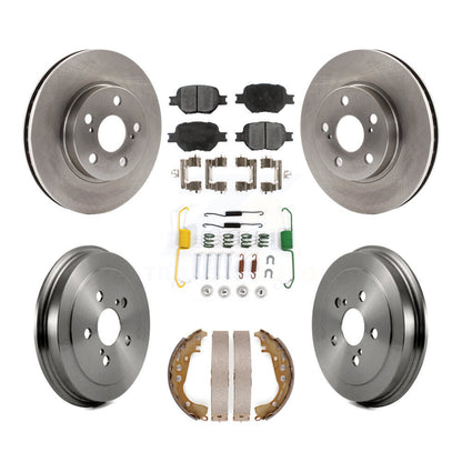 Kit de tambour à plaquettes en céramique, Rotor de frein à disque avant et arrière (7 pièces) pour Toyota Celica G 2001
