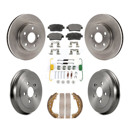 Kit de tambour à plaquettes en céramique, Rotor de frein à disque avant et arrière (7 pièces) pour Toyota Celica G 2000