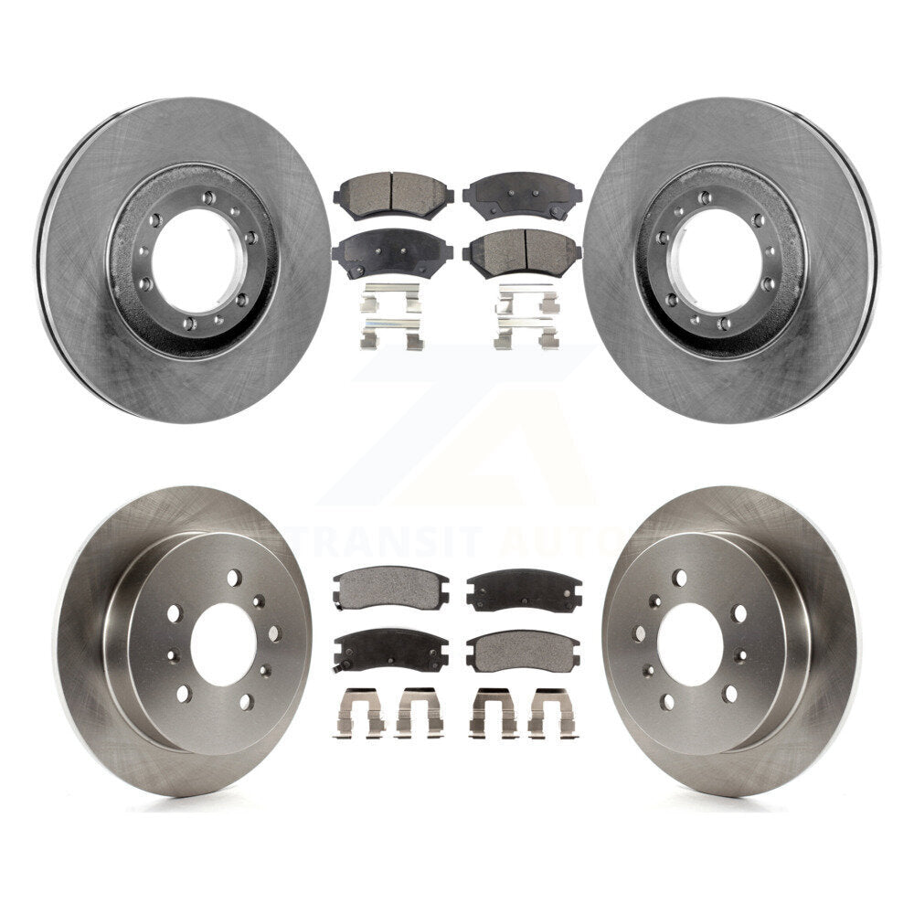 Kit de plaquettes en céramique pour Rotor de frein avant et arrière, pour Buick Century Chevrolet Venture Gran