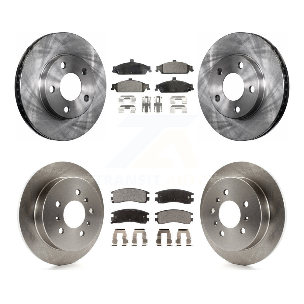 Kit de rotor de frein avant et arrière et plaquettes en céramique, pour Pontiac Grand Am Oldsmobile Aler