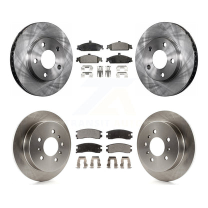 Kit de rotor de frein avant et arrière et plaquettes en céramique, pour Pontiac Grand Am Oldsmobile Aler