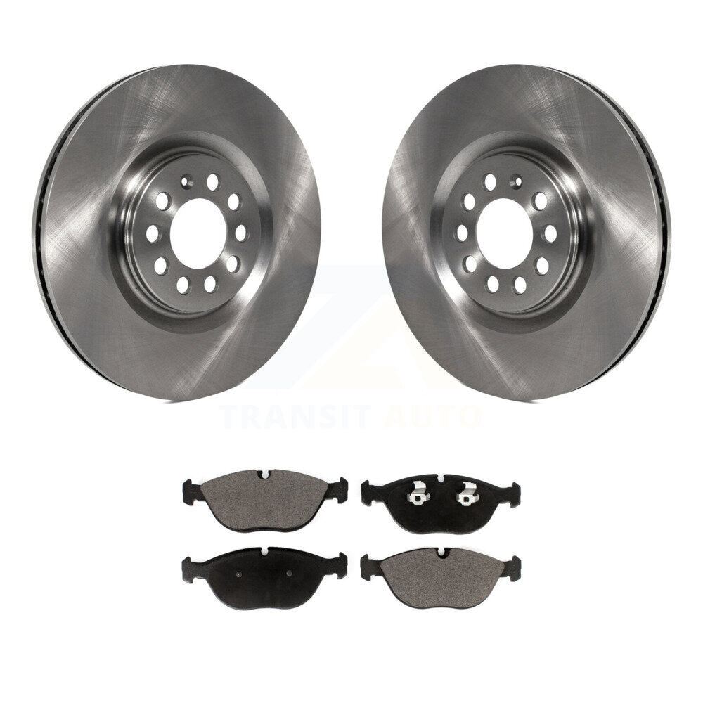 Kit de disques de frein à disque avant et plaquettes en céramique pour Audi TT Quattro 2006 3,2 L