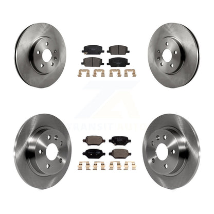 Rotors de frein à disque avant et arrière et Kit de plaquettes en céramique pour Buick Encore Chevrolet Tra