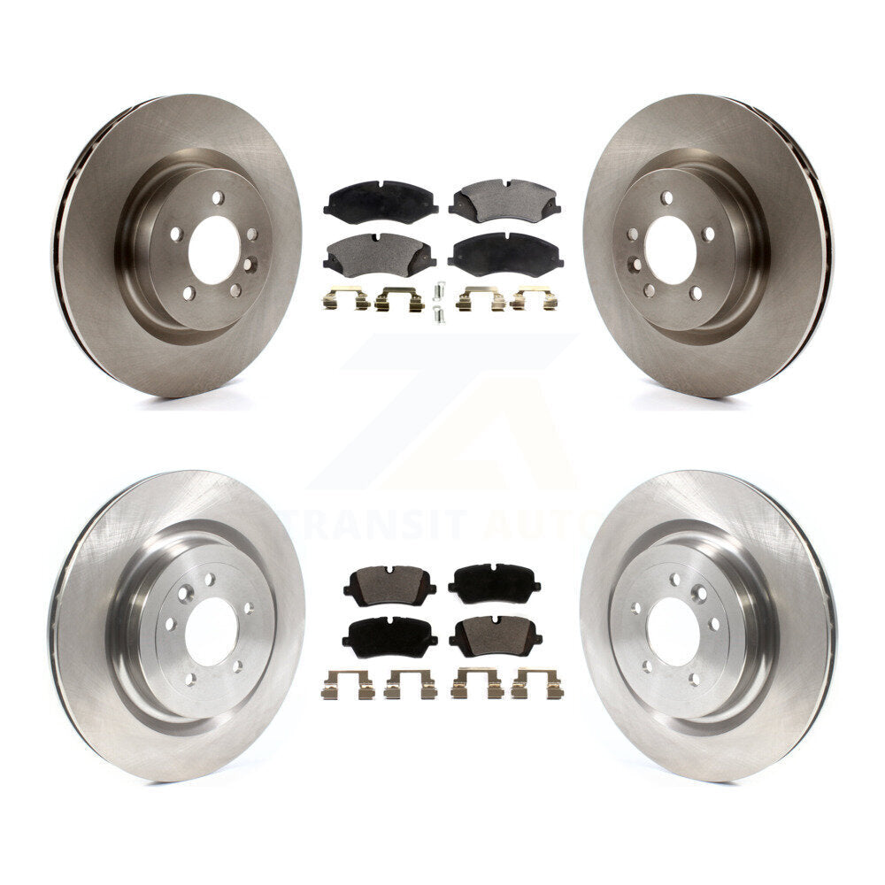 Kit de rotors de frein à disque avant et arrière et plaquettes en céramique pour Land Rover Range Sport
