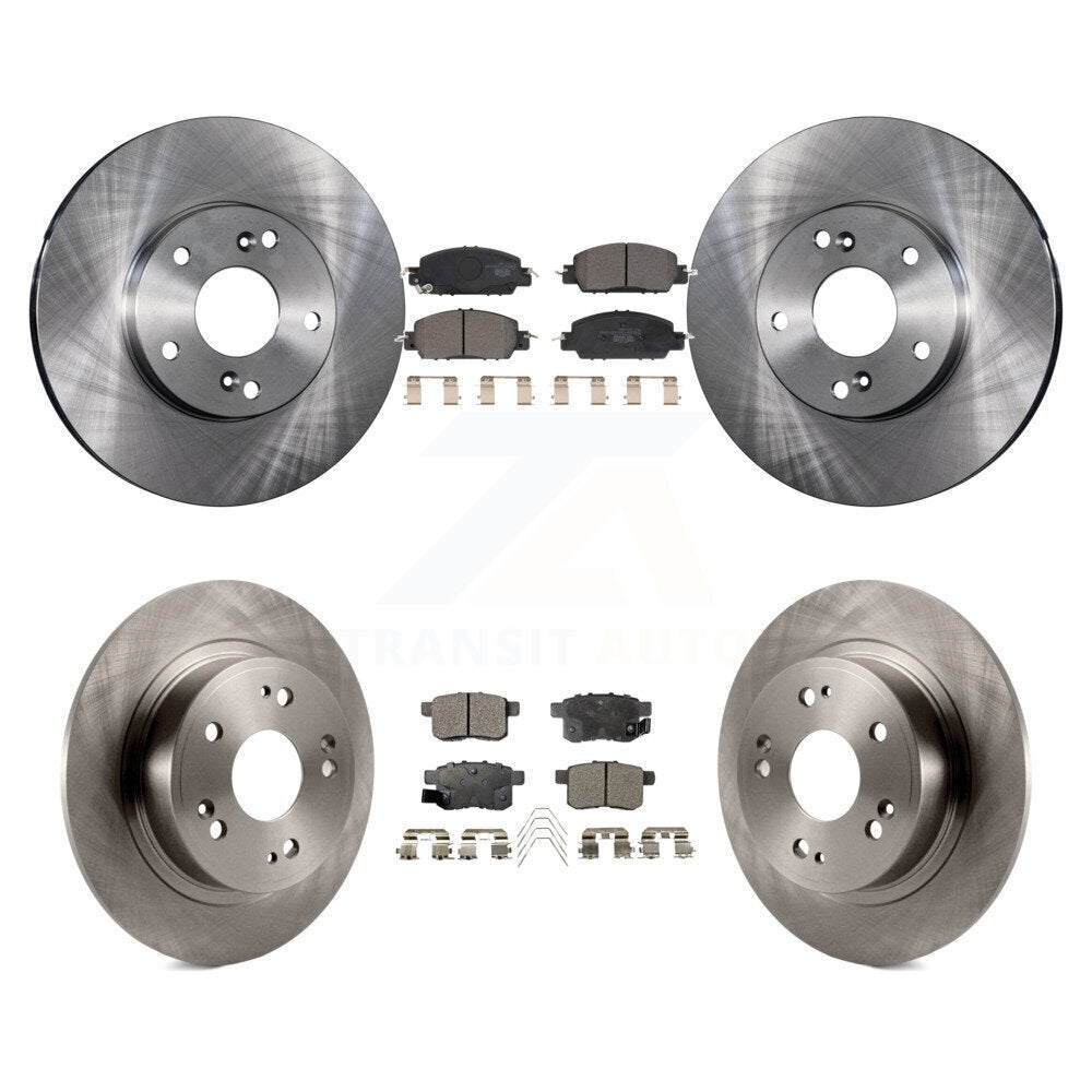 Kit de plaquettes en céramique pour Rotor de frein à disque avant et arrière, pour Honda Accord LX-S 2016 avec 2.4