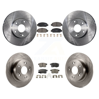 Kit de plaquettes en céramique pour Rotor de frein à disque avant et arrière, pour Honda Accord LX-S 2016 avec 2.4