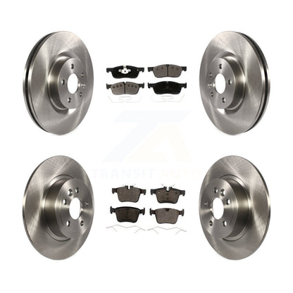 Kit de rotors de frein à disque avant et arrière et plaquettes en céramique pour Land Rover Range Evoque