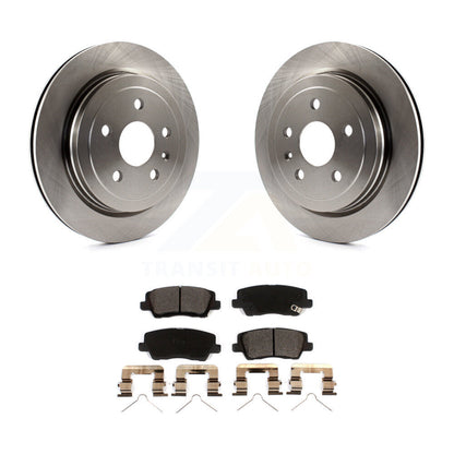 Kit de disques de frein à disque arrière et plaquettes en céramique pour Cadillac CTS K8T-103444