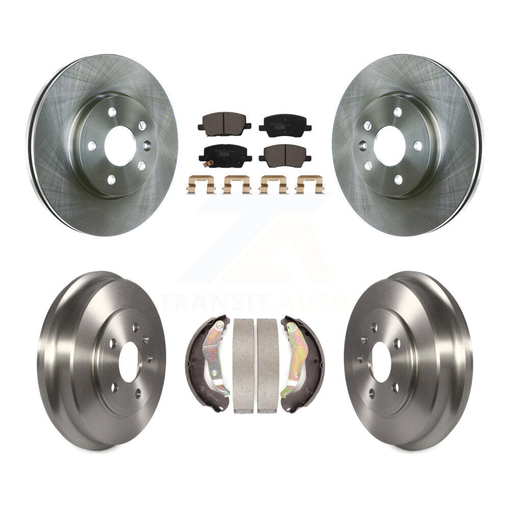 Kit de plaquettes et de tambour en céramique, Rotor de frein à disque avant et arrière, pour Chevrolet Soni 2018 – 2020