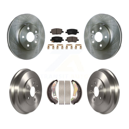 Kit de plaquettes et de tambour en céramique, Rotor de frein à disque avant et arrière, pour Chevrolet Soni 2018 – 2020