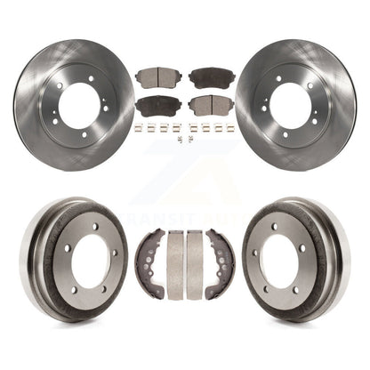 Rotors de frein à disque avant et arrière, plaquettes en céramique et Kit de batterie pour Suzuki Grand Vitara