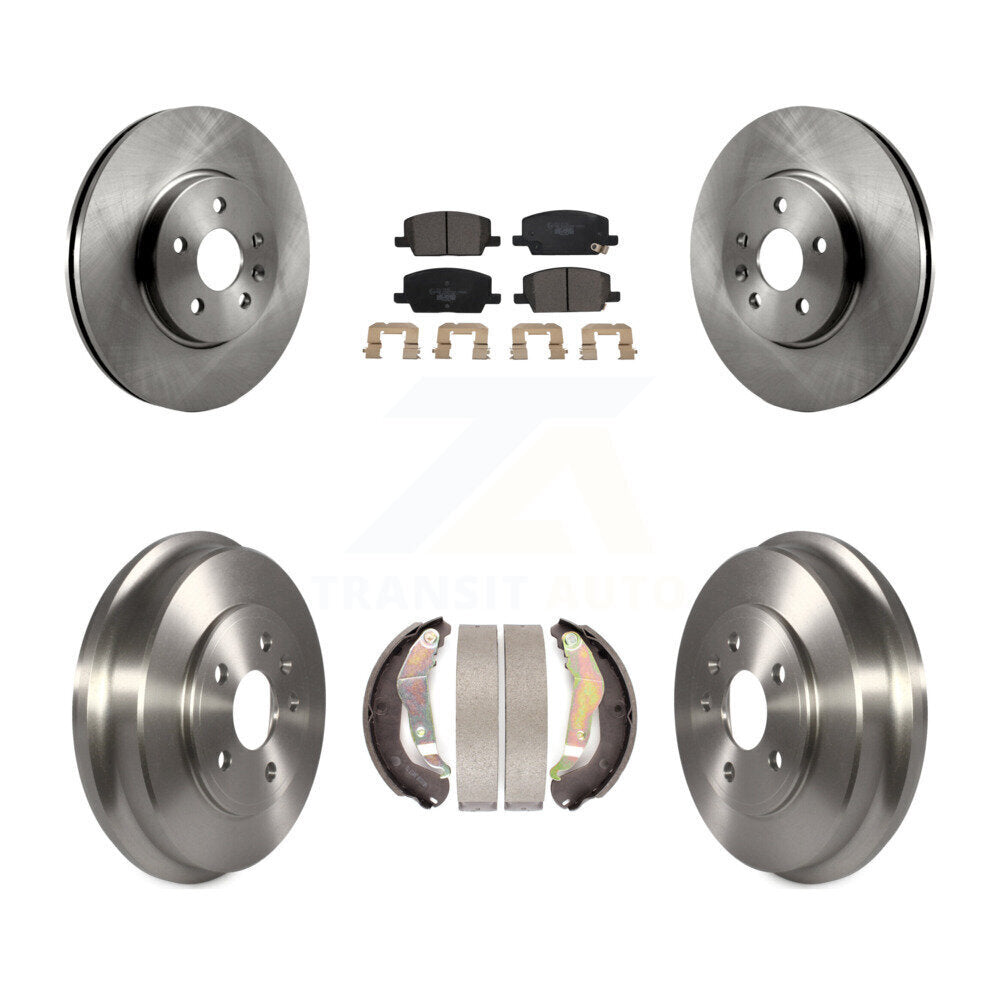 Rotors de frein à disque avant et arrière, plaquettes en céramique et Kit de batterie pour Chevrolet Trax