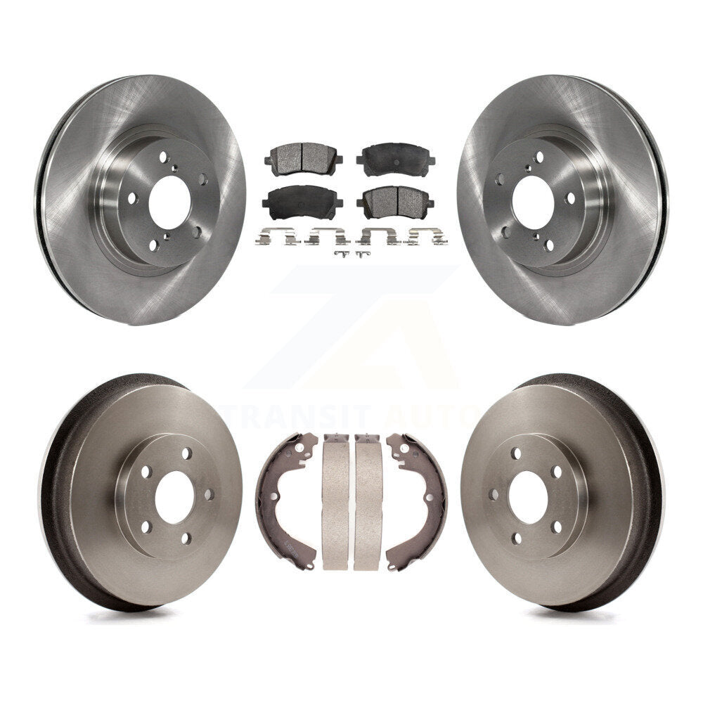 Kit de tambour de frein à disque avant et arrière, Rotor en céramique, pour Subaru Forester 4 roues AB