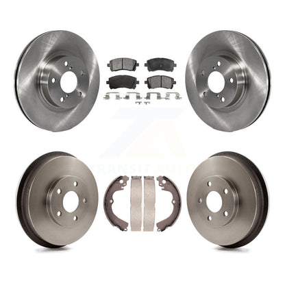 Kit de tambour de frein à disque avant et arrière, Rotor en céramique, pour Subaru Forester 4 roues AB