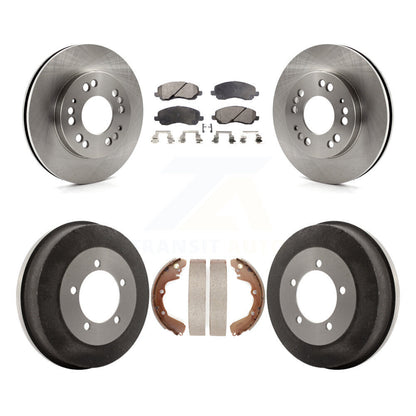 Kit de plaquettes et de tambour en céramique, Rotor de frein avant et arrière, pour Mitsubishi Eclipse Galant 2.4