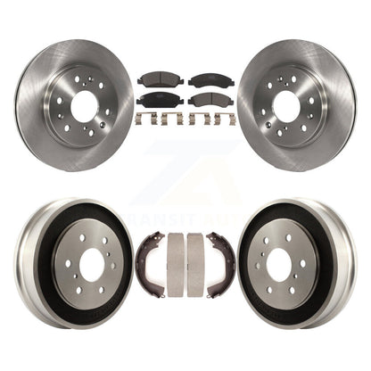 Kit de plaquettes et de tambour en céramique, Rotor de frein avant et arrière, pour Chevrolet Silverado 1500 GM