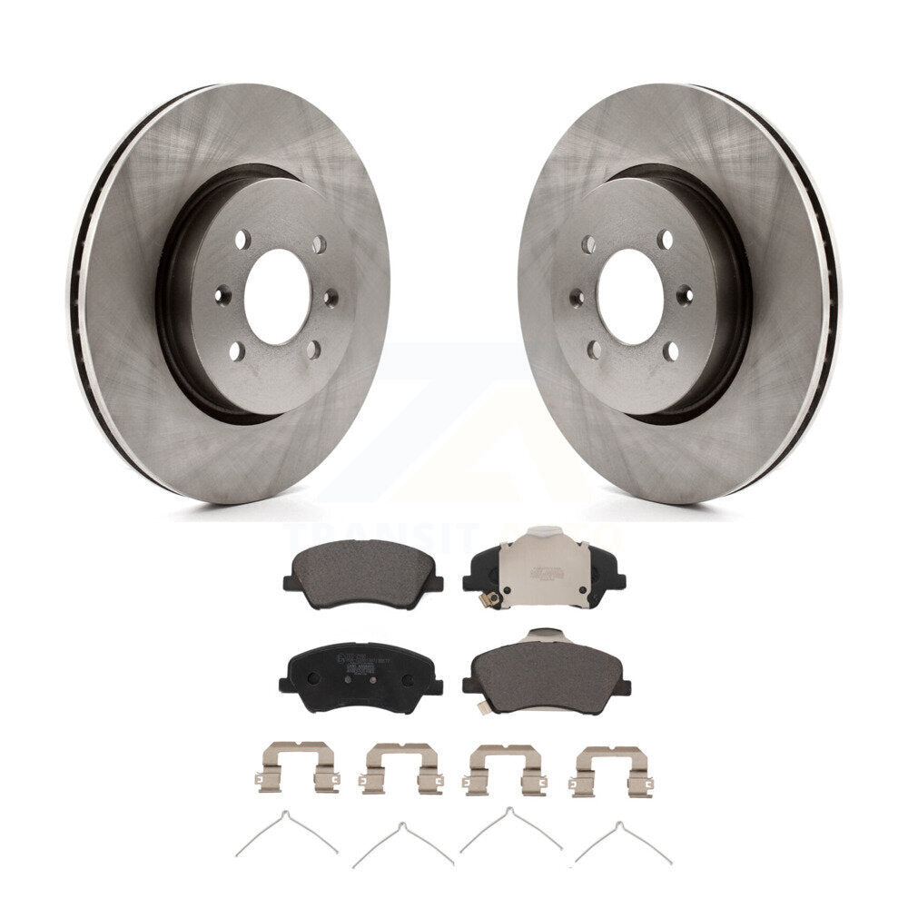 Kit de rotors de frein à disque avant et plaquettes en céramique pour Kia Rio Hyundai Accent