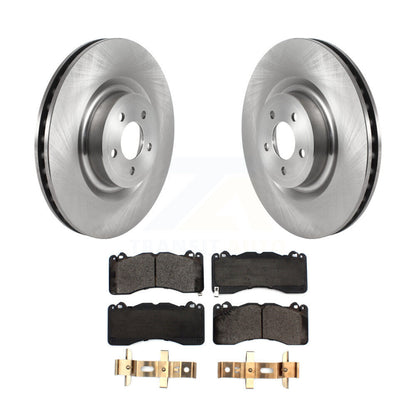 Kit de disques de frein à disque avant et plaquettes en céramique pour Ford Mustang K8T-103824
