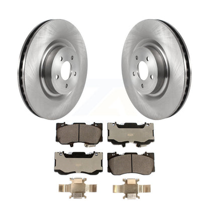 Kit de disques de frein à disque avant et plaquettes en céramique pour Ford Mustang K8T-103826