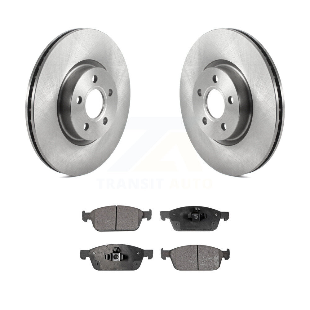 Kit de rotors de frein à disque avant et de plaquettes en céramique pour Ford Transit Connect K8T-10383