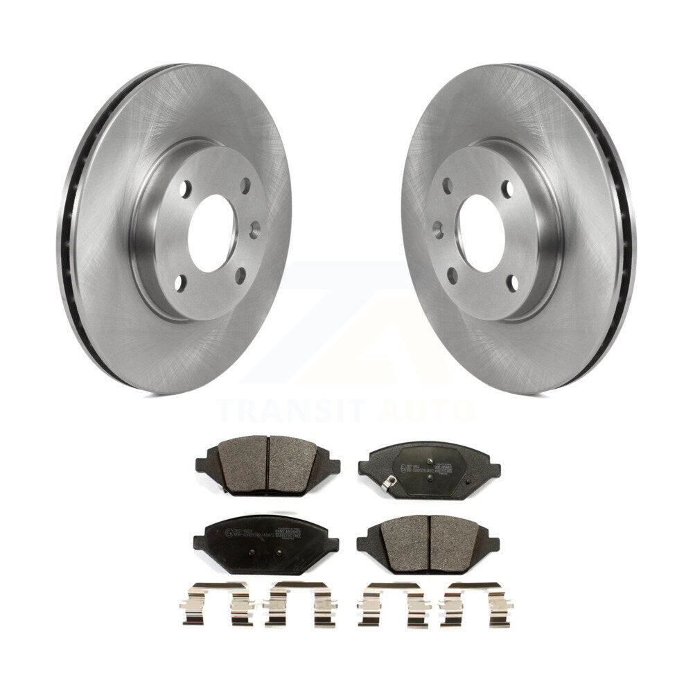 Kit de disques de frein à disque avant et plaquettes en céramique pour Chevrolet Spark 2016-2022