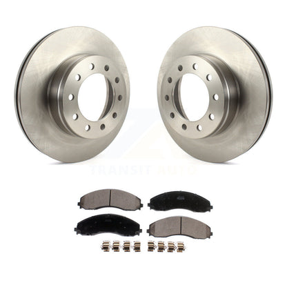 Kit de Rotor de frein à disque avant et de plaquettes en céramique, pour Ford F-450 Super Duty F-550 F-60