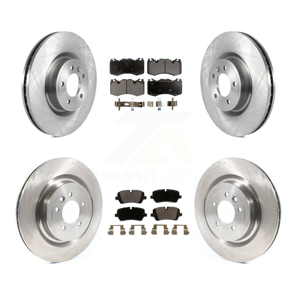 Kit de rotors de frein à disque avant et arrière et plaquettes en céramique pour Land Rover Range Sport