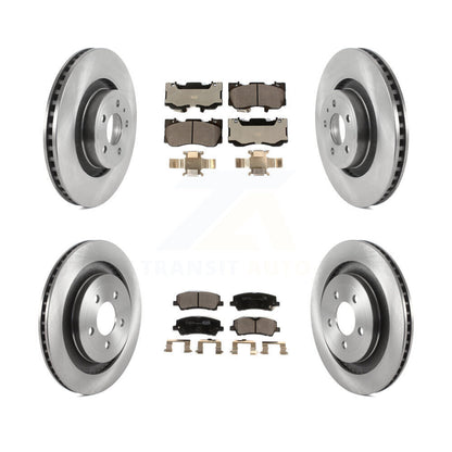 Kit de plaquettes en céramique pour disques de frein avant et arrière, pour Ford Mustang GT Premium/GT avec 5.0