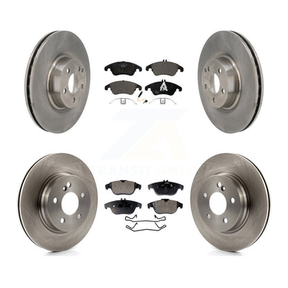 Kit de rotors de frein à disque avant et arrière et plaquettes en céramique pour Mercedes-Benz E550