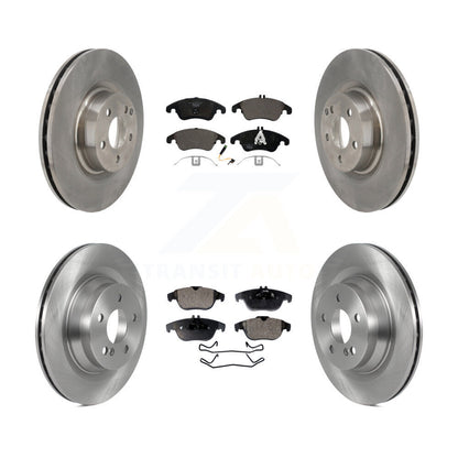 Kit de rotors de frein à disque avant et arrière et plaquettes en céramique pour Mercedes-Benz E550