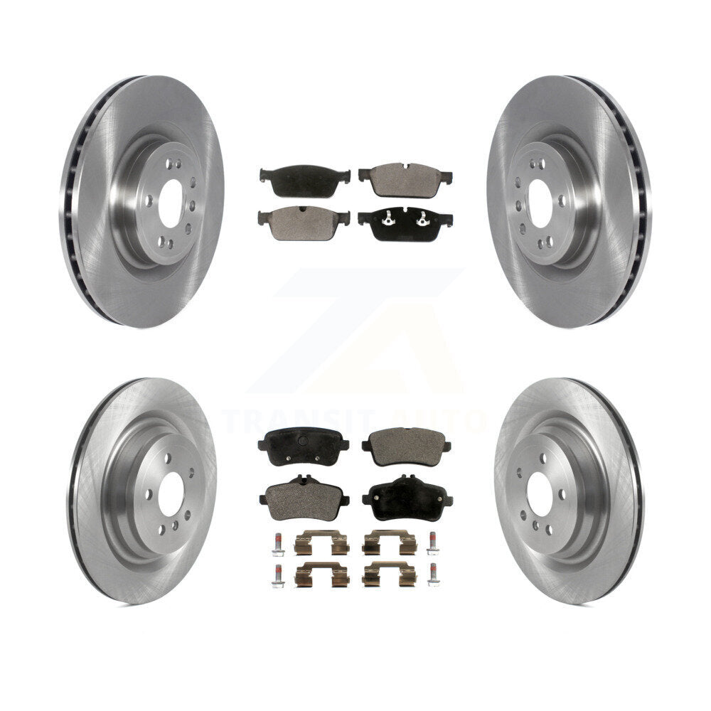 Kit de disques de frein à disque avant et arrière et plaquettes en céramique pour Mercedes-Benz GLS350 2017