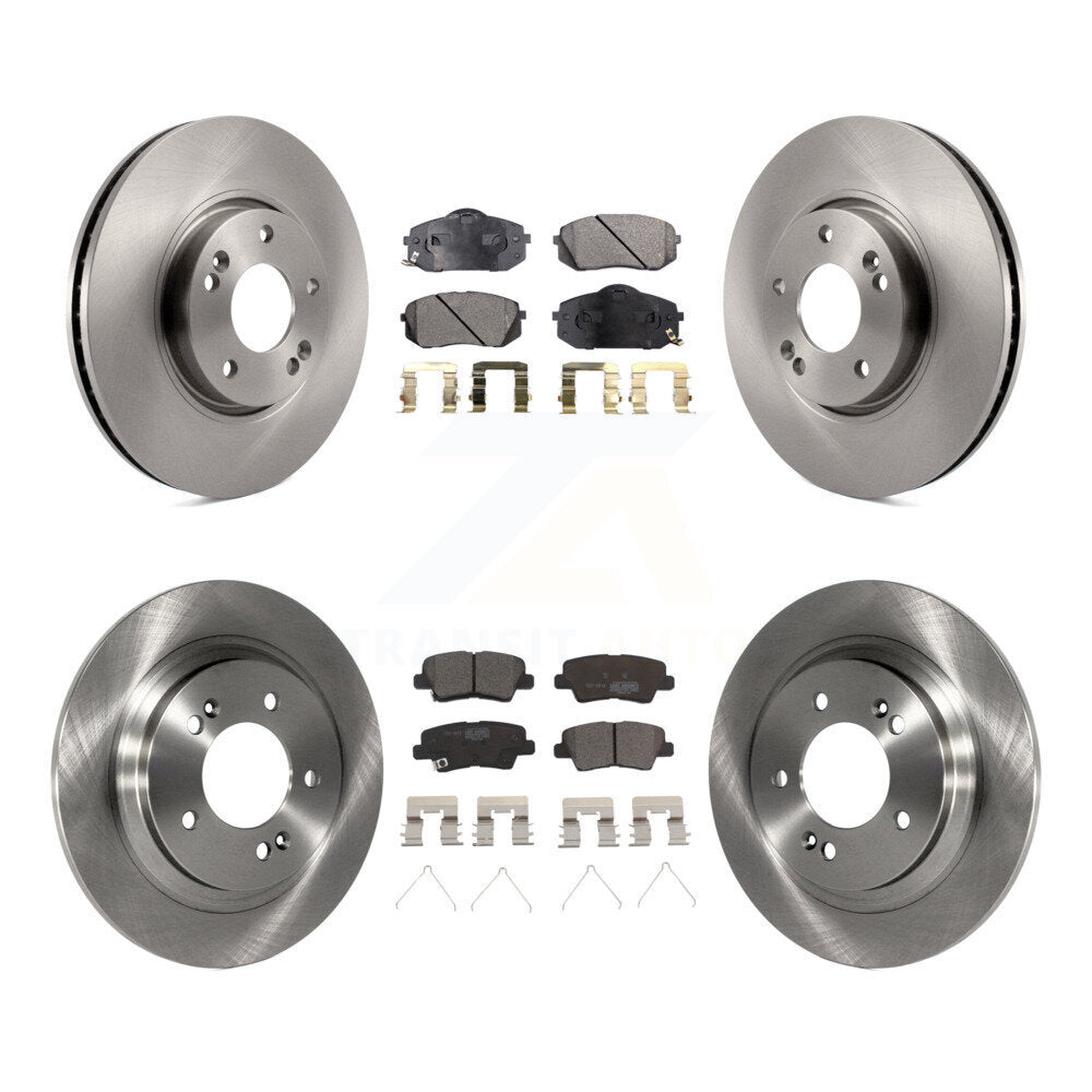 Kit de plaquettes de frein en céramique, Rotors avant et arrière, pour Kia Soul EV du châssis, VIN #16092