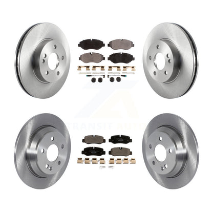 Kit de rotors de frein à disque avant et arrière et plaquettes en céramique pour Mercedes-Benz Metris