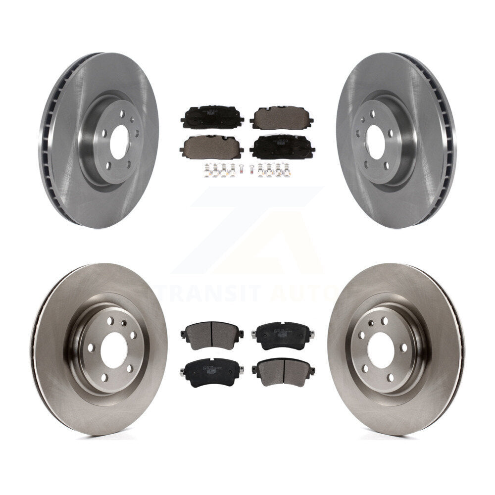 Kit de disques de frein à disque avant et arrière et plaquettes en céramique, pour Audi S5 Sportback S4