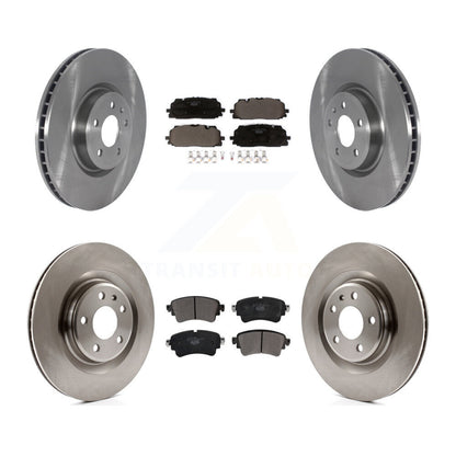 Kit de disques de frein à disque avant et arrière et plaquettes en céramique, pour Audi S5 Sportback S4